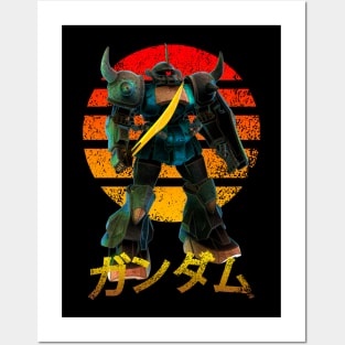 MS-07B Gouf Posters and Art